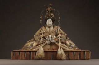 Antique Japanese Hina Ningyo Matsuri Doll - Imperial Empress