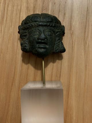 Ancient Bronze Bust - Roman Or Greek Guaranteed Authentic