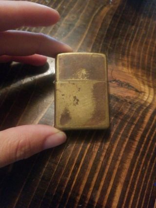 Vintage Zippo Lighter A 03 - Made In Usa