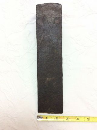 Vintage.  Rustic 10 - 3/8” Long,  9 Lbs - 14.  2 Splitting Wood Wedge. 3