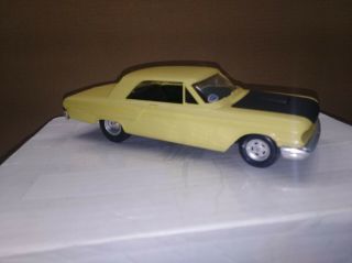 Vintage Amt 1964 Ford Fairlane Partial Built Up In 1/25th Scale.