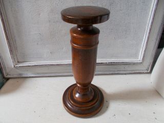 Vintage Wooden Hat Display Stand Millinery Stand Upcycled Salvage