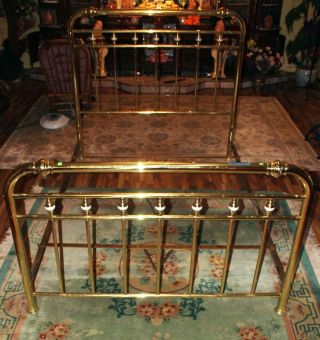 Brass Bed Queen Size.  Local Sales Only