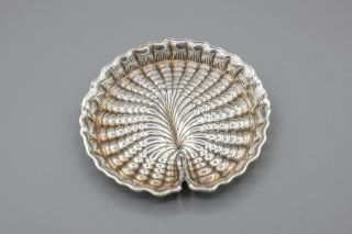 Gianmaria Buccellati Sterling Silver 925 Lily Pad Leaf Trinket Ring Dish – 3 "