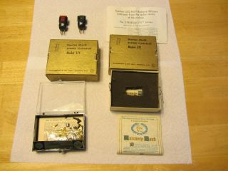 Stanton 371 Mkii Vintage Phono Cartridges One Pair Need Stylus