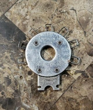 Vintage Craftsman 40806 Spark Plug Gap Gauge Metric & Sae