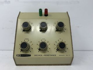 Vintage Heathkit Decade Resistance Model In - 17 Mw0