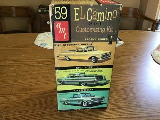 Vintage 1959 Chevrolet El Camino 3 In 1 Customizing Kit