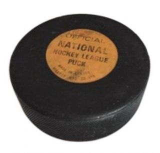 Official Lnh Hockey Puck Viceroy Made In Canada Vintage Hockey Puck