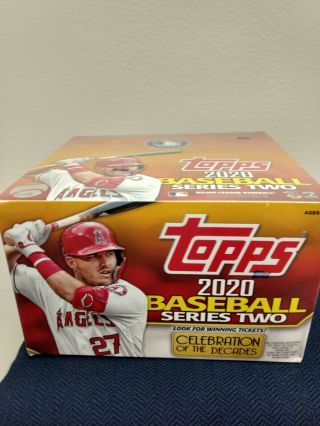 Topps 2020 Series 2 Major League Baseball Trading Card - Retail Box (24 Pks/bx)