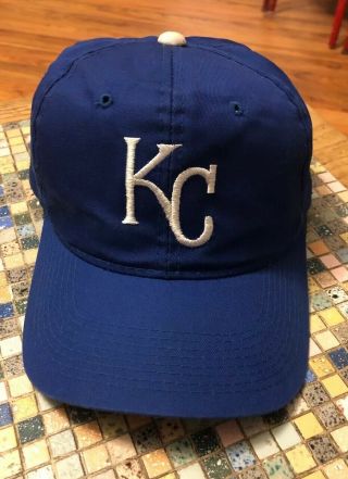 Vintage Kansas City Royals Snap Back Hat,  Blue,  The G Cap