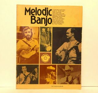 Vintage Melodic Banjo By Tony Trischka 1976 With The Record