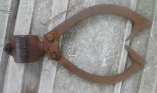 Vintage Dct Co.  No.  59 Timber Tongs Log Carrier Tool Cant Hooks Logging