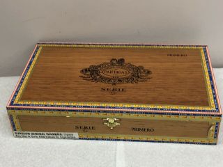 Havana Honeys 90’s Vintage Wooden Cigar Box Partagas Primero Serie S
