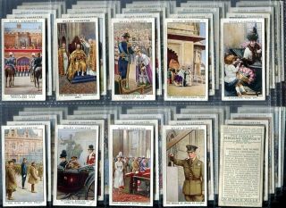 Tobacco Card Set,  Wd & Ho Wills,  The Reign Of King George V,  Royalty,  1937