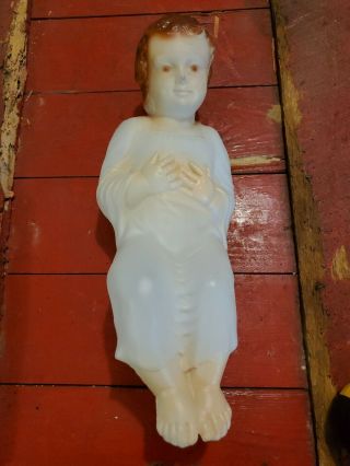 Vintage Baby Jesus Blow Mold With Light And Cord