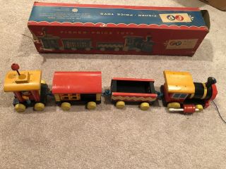 Vintage Fisher Price Huffy Puffy Train