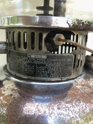 AGM 3718 American Gas Machine Art Deco Coleman Style Vintage Lantern 3