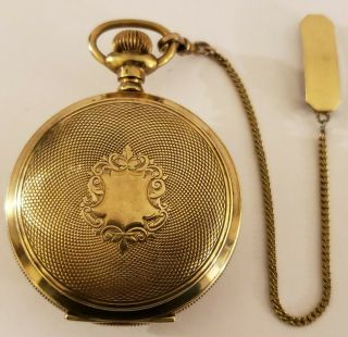 Antique 1886 Illinois Victorian Gold Gf Full Hunter Gents Pocket Watch