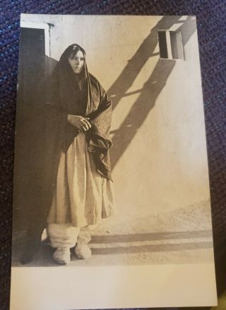 Vintage Photo Postcard.  Taos Indian Women By Laura Gilpin