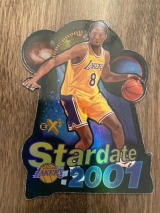 1997 - 98 Skybox Ex 2001 Kobe Bryant Stardate 3 Die Cut Insert Lakers
