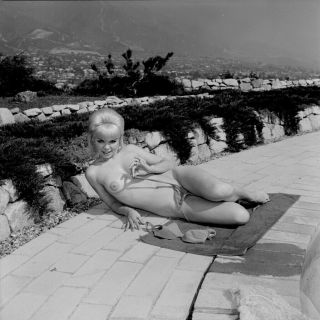 Vintage Pinup Negative & Photo 1960s Sexy Dancer Kitty Lynne (nudes)