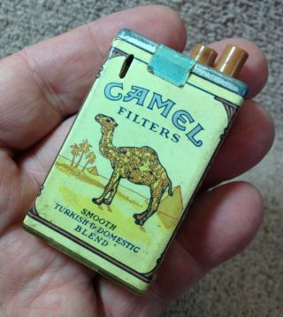 Vintage Camel Filter Cigarettes Lighter Pack Lite Korea