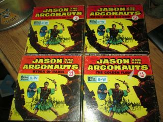 Jason And The Argonauts Vintage 8mm Films,  4 Box Set In Boxes