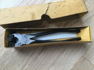 Vintage Ppg Glass Running Pliers,  Nos
