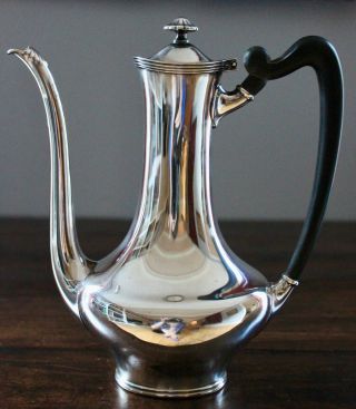 Rare Antique Sterling Silver Bigelow Kennard & Company Tea Pot 1906 Boston