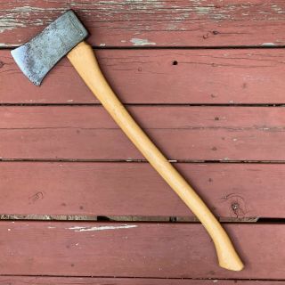 Vintage =craftsman= Single Bit Axe 50371 Made In Usa 5lbs W/ 30” Handle