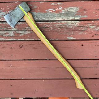 Vintage =CRAFTSMAN= Single Bit Axe 50371 Made In USA 5lbs w/ 30” Handle 3