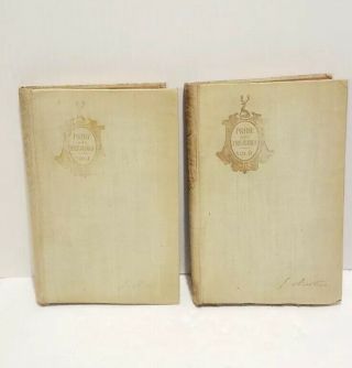 Antique 1893 Pride And Prejudice Jane Austen Vol.  1 And 2 Hardcover Books