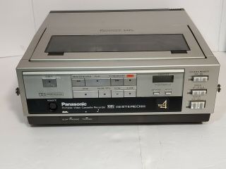 Panasonic Portable Omnivision Pv 6000 Vhs Video Cassette Recorder Vtg
