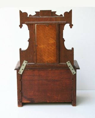Antique American Victorian Walnut Salesman ' s Sample/Miniature Dresser 2