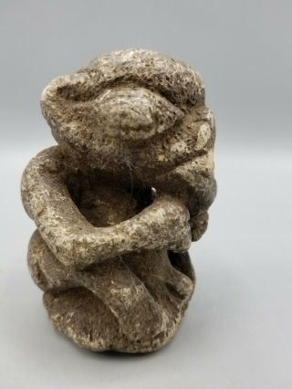 15th - 18 Th C.  Stone Nomoli Figure Sapi Kissi Mende Sierra Leone