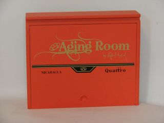 Aging Room Quattro 20 Maestro Empty Cigar Box - - Slide Top Box