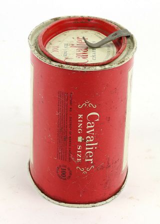 Vintage Cavalier Extra Mildness Cigarette Tobacco Tin 2