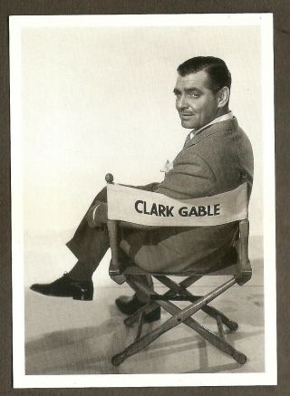Clark Gable Postcard No Vintage But Rare Photo Card