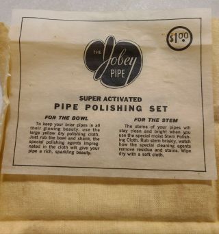 Vintage Jobey Pipe Cleaning Set And Brochure 3
