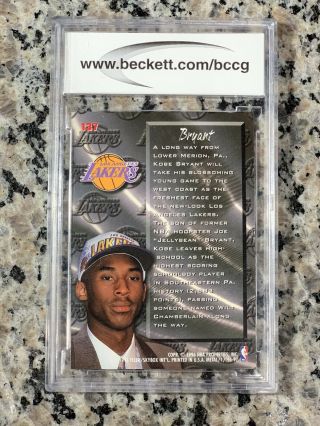 1996 Metal Fresh Foundation 137 Kobe Bryant Rookie Card BCCG 10 BGS? PSA? - PMJS 3