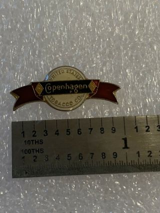 Copenhagen United States Tobacco Company Hat/Lapel Pin 2