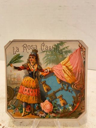 La Rosa Castilla Sample Cigar Label