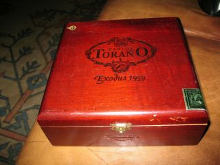 Cigar Box Carlos Torano Exodus 1959