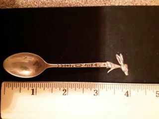 Mexico Tiny Sterling Souvenir Spoon Not Scrap Or Junk,  Vintage Burro