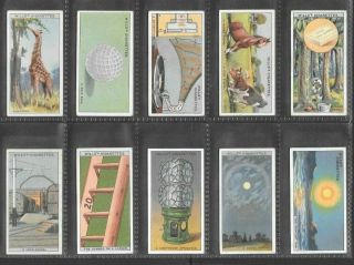 WILLS 1924 INTERESTING (KNOWLEDGE) FULL 50 CARD SET  DO YOU KNOW 2nd 3