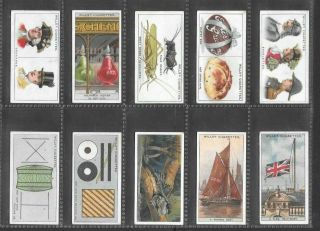 WILLS 1922 INTERESTING (KNOWLEDGE) FULL 50 CARD SET  DO YOU KNOW 1st 2