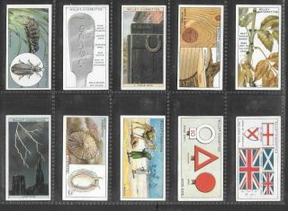 WILLS 1922 INTERESTING (KNOWLEDGE) FULL 50 CARD SET  DO YOU KNOW 1st 3