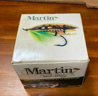 Martin Fly Reel Model 65 Classic Fly Tackle Fishing Box