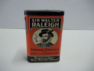 Vintage Sir Walter Raleigh Tobacco Tin